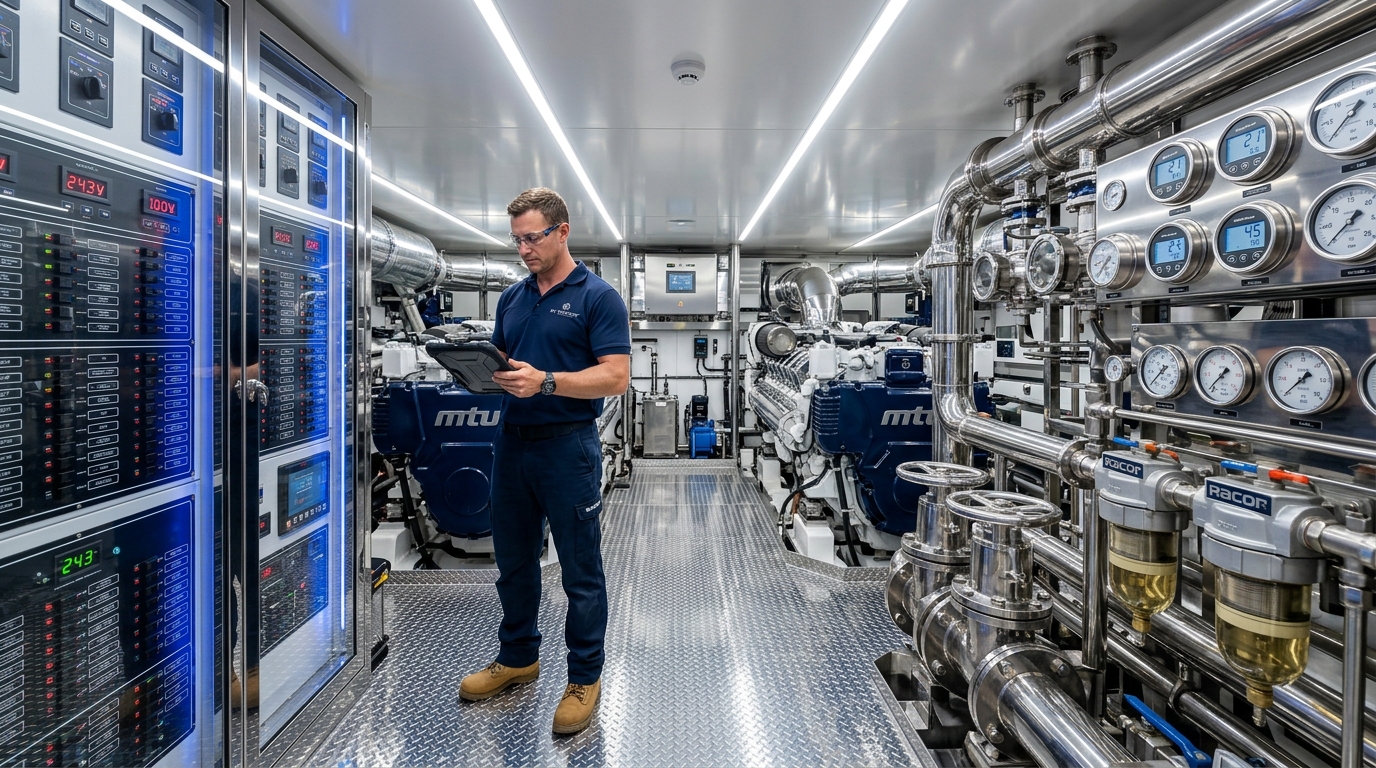 Top 7 Pre-Departure Engine Room Verification Checks Before Leaving Port